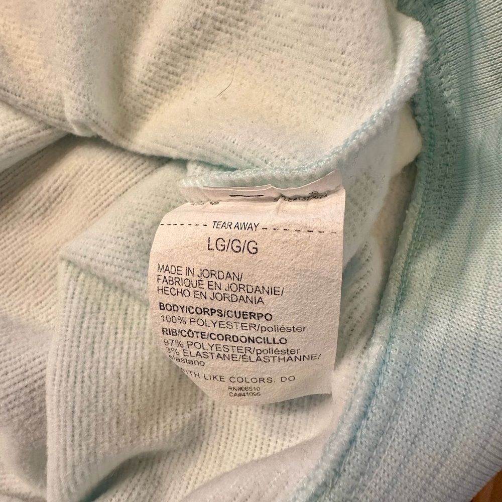 Women’s Under Armour Mint Green 1/4 Zip Pullover Sweatshirt - Size L - NWOT - Picture 4 of 5
